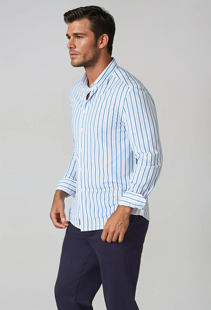 Barrett Stripe Long Sleeve Tech Shirt Buki