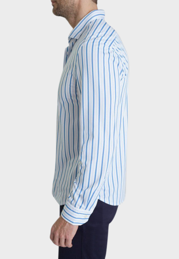 Barrett Stripe Long Sleeve Tech Shirt Buki