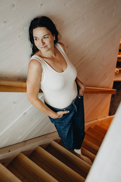 Angora and Wool | Sleeveless base layer shirt (Women's) Silverlyne