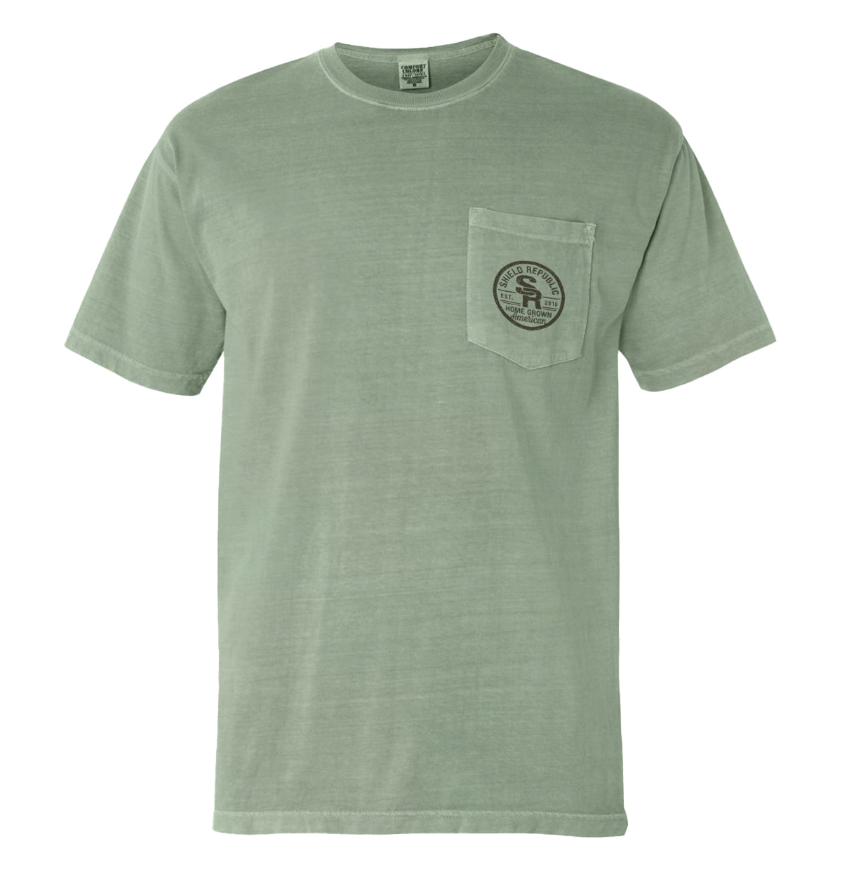 Shield Branded Pocket Tee Shield Republic