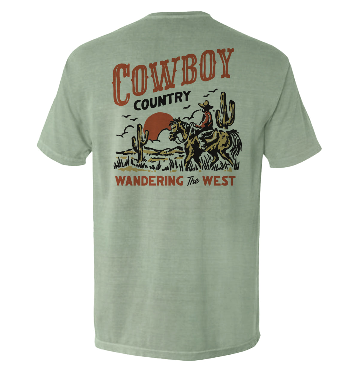 Cowboy Country Wandering The West Shield Republic
