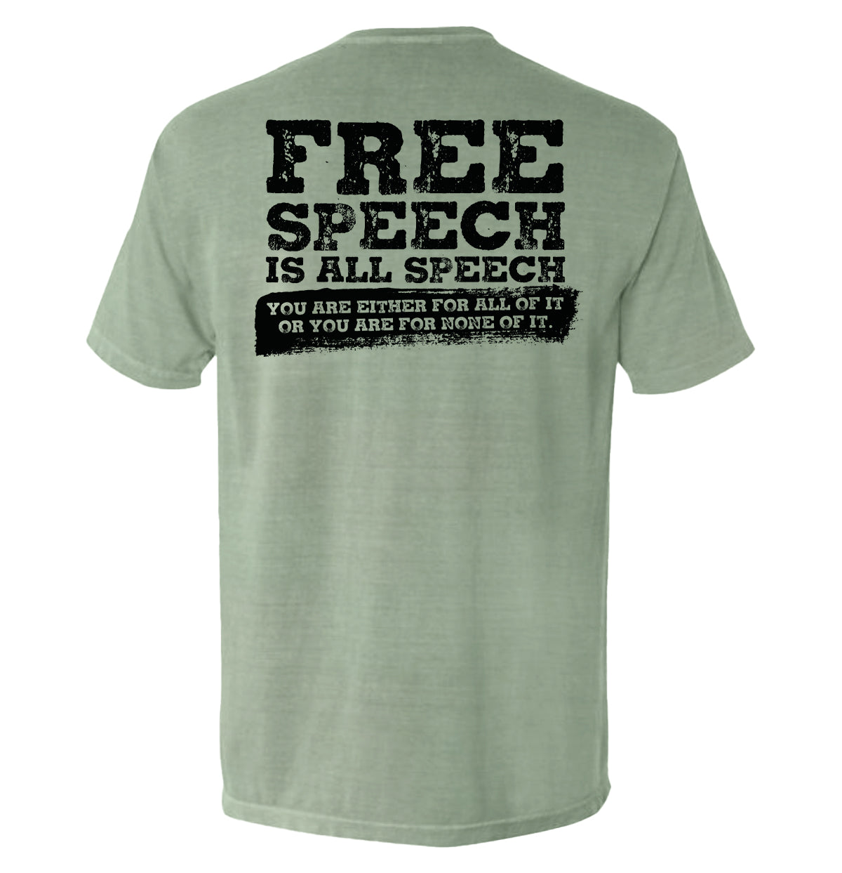 Free Speech Is All Speech Shield Republic