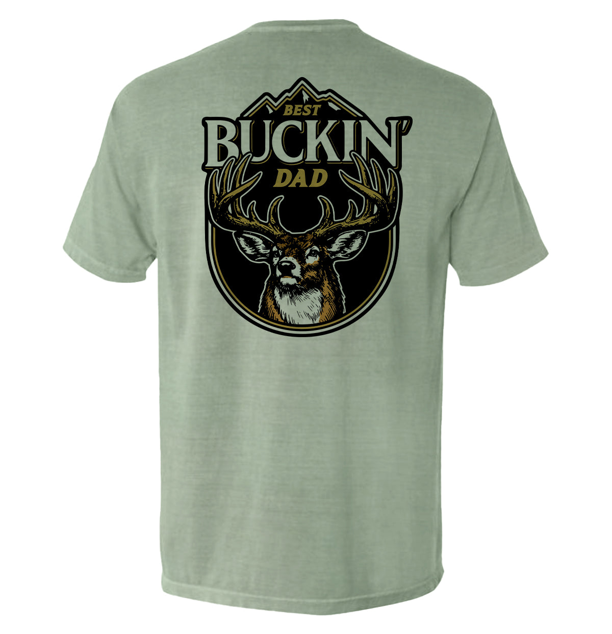 Best Buckin' Dad Deer Shield Republic