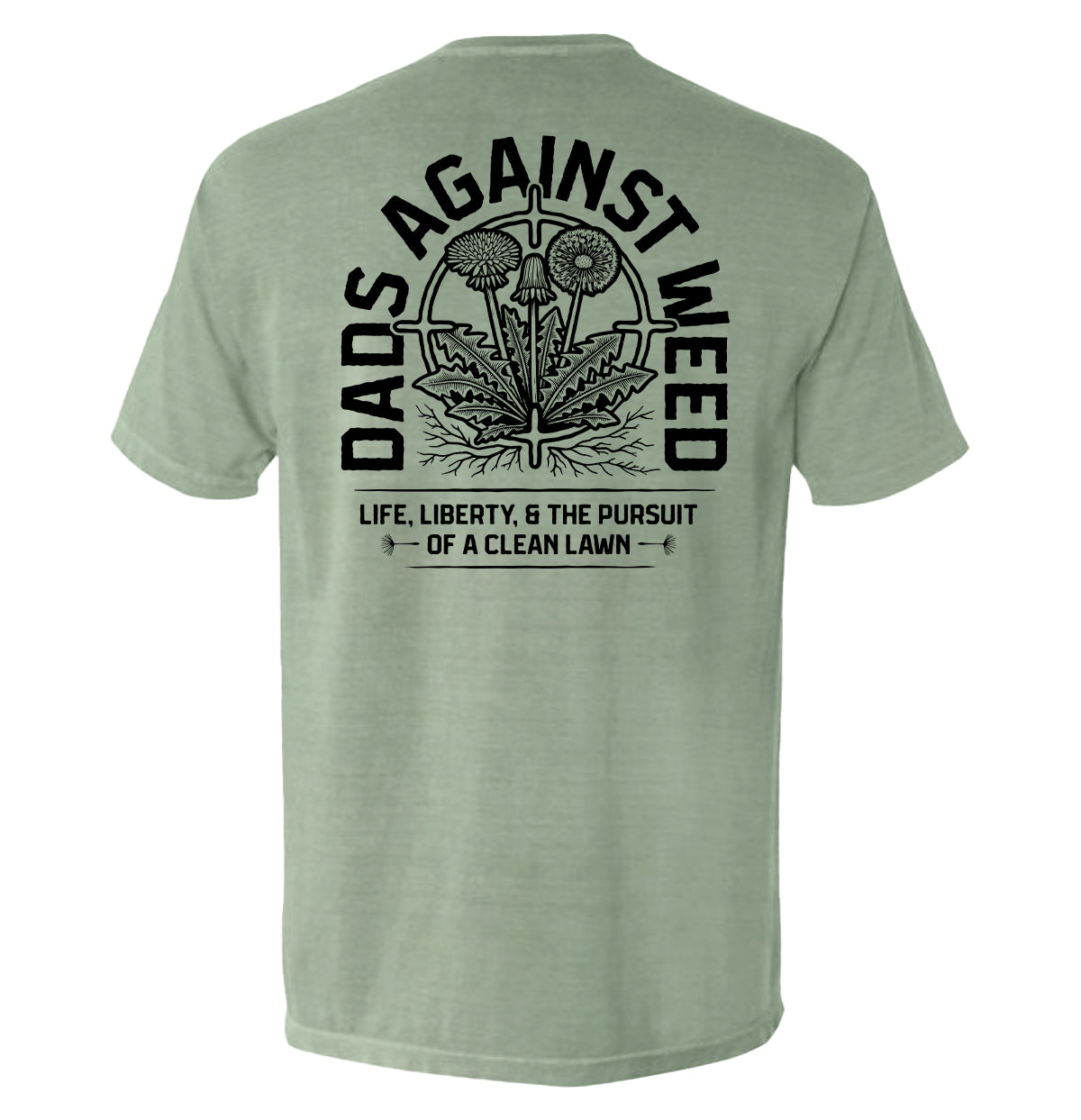 Dads Against Weed Black Shield Republic
