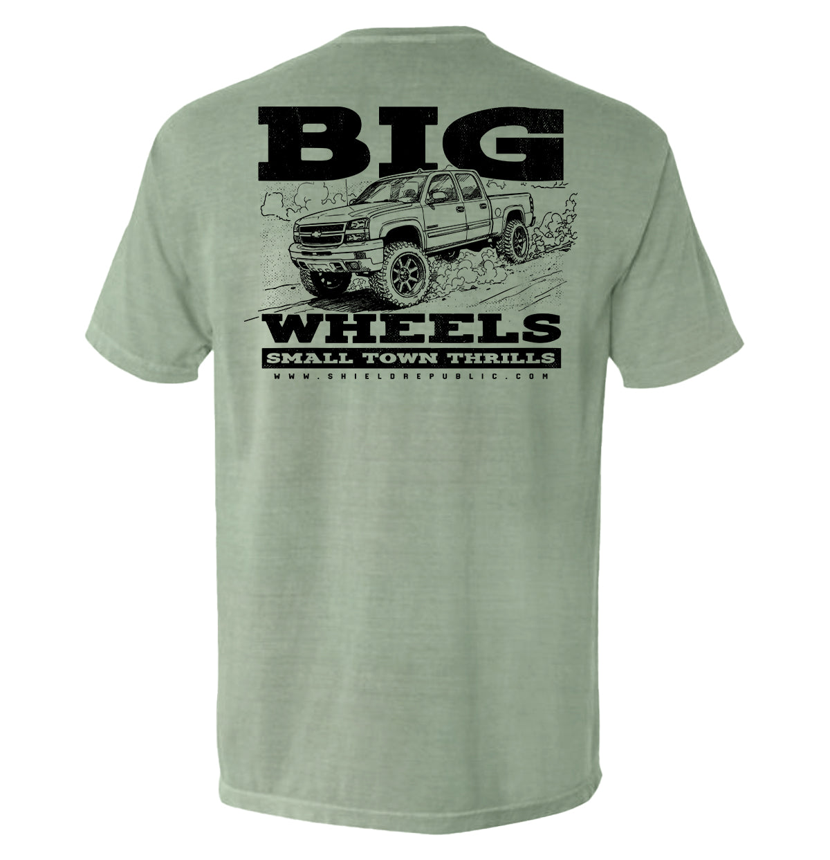 Big Wheels Small Town Thrills Shield Republic