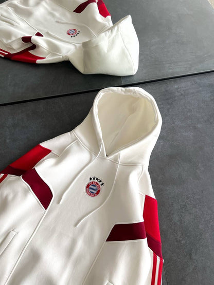 Bayern Munich Logo Hooded Oversized Sweatshirt - Stylish and Comfortable Withinblack