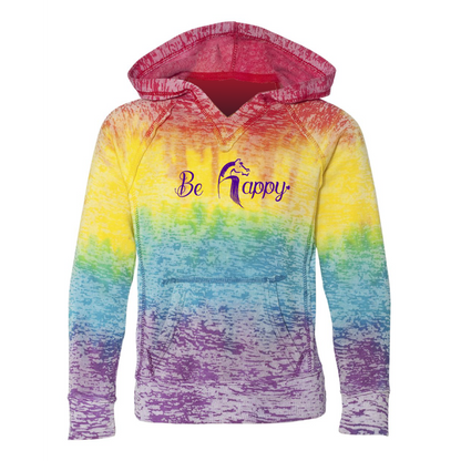 Be Happy Hoodie: Youth Horseplay Apparel