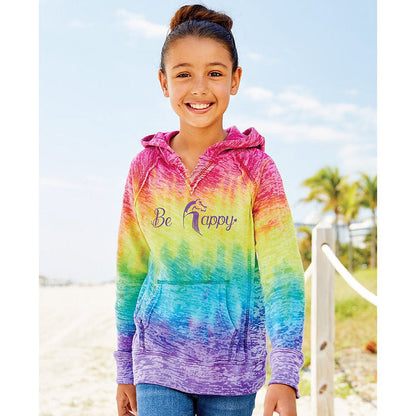 Be Happy Hoodie: Youth Horseplay Apparel