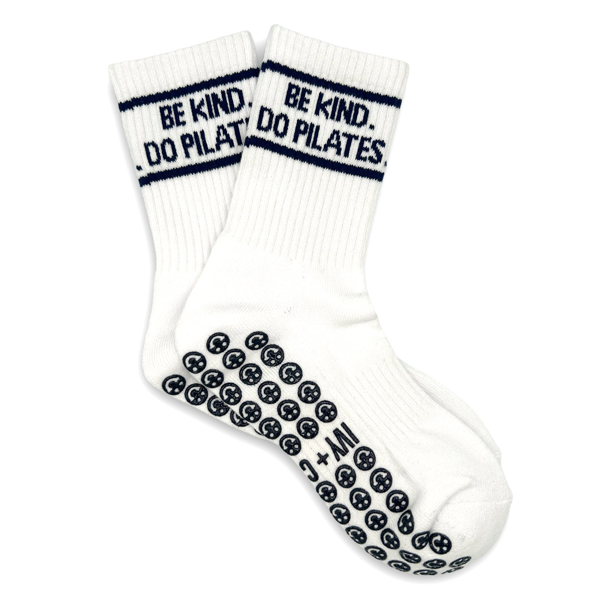 Be Kind, Do Pilates Grip Socks Ivy + Cloth