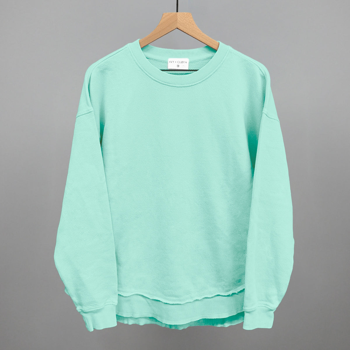 Beach Glass Oversized Terry Poncho Ivy + Cloth