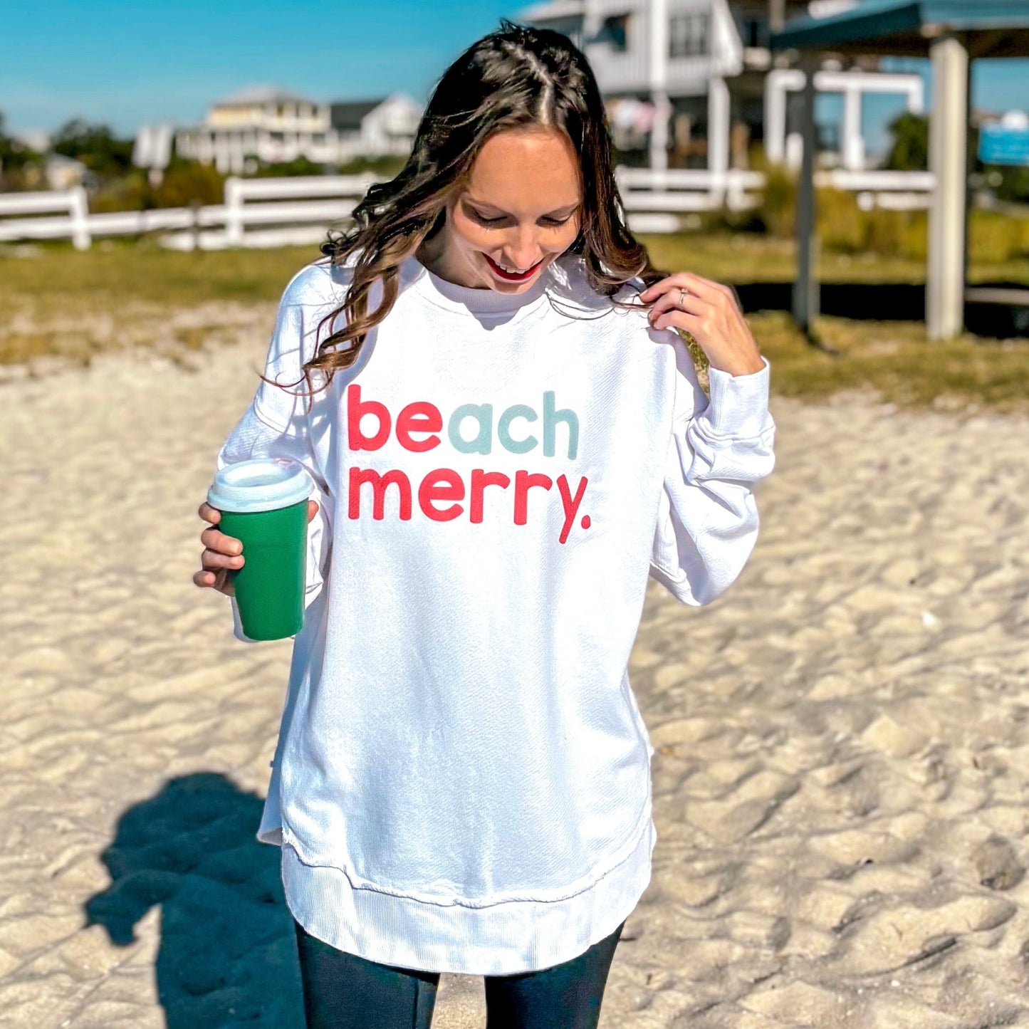 Beach Merry (Text Only) Ivy + Cloth