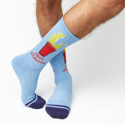 Beer Showers Casual Crew Socks v2 DeadSoxy