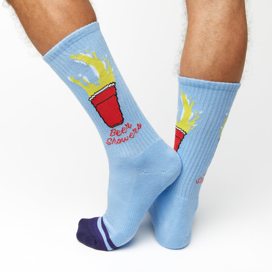 Beer Showers Casual Crew Socks v2 DeadSoxy
