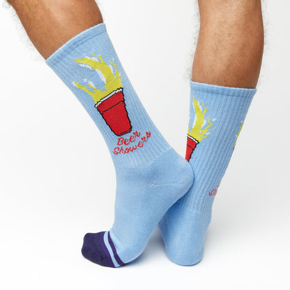 Beer Showers Casual Crew Socks v2 DeadSoxy