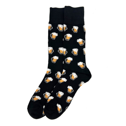Beer Mug Novelty Socks Shield Republic