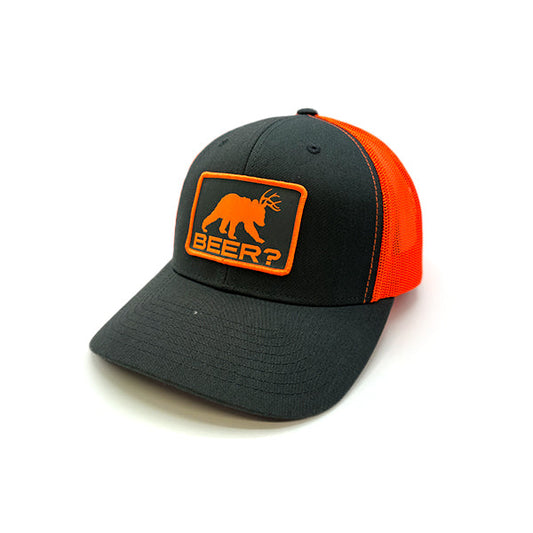 Beer Woven Patch Hat Shield Republic