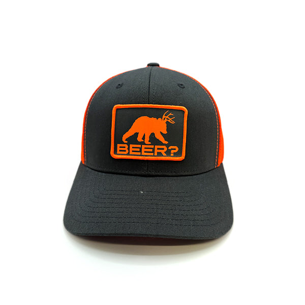 Beer Woven Patch Hat Shield Republic