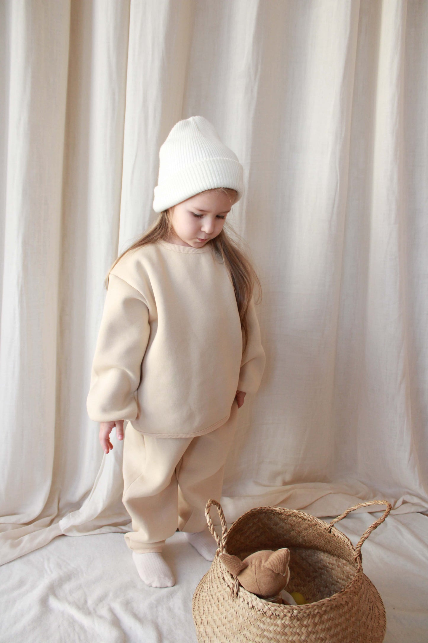 Noa 2 Piece Beige Set Honey and Hive