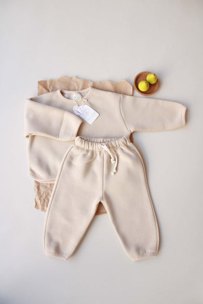 Noa 2 Piece Beige Set Honey and Hive