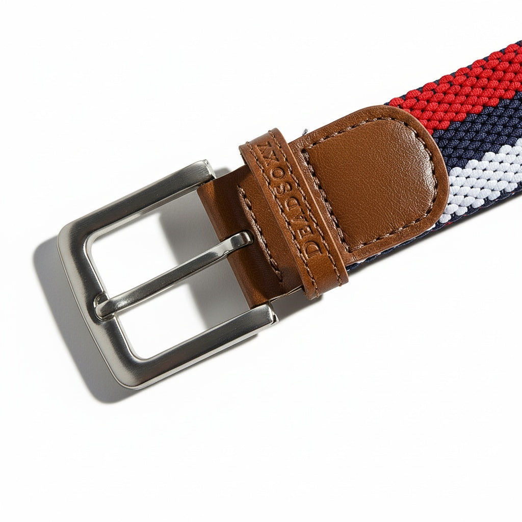 Three Color Woven Belt DeadSoxy