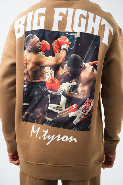 "Big Fight" Mike Tyson Oversized Unisex Sweatshirt Withinblack
