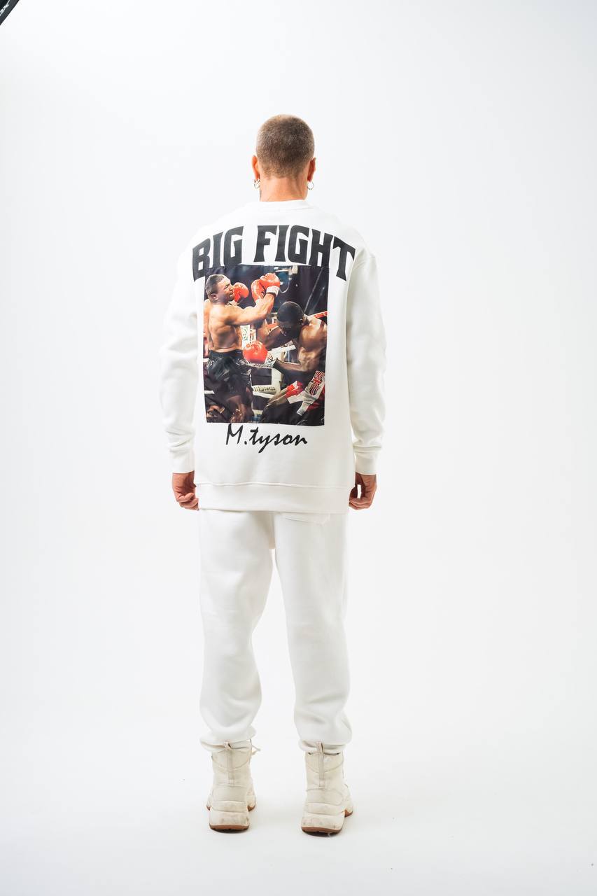 "Big Fight" Mike Tyson Oversized Unisex Sweatshirt Withinblack