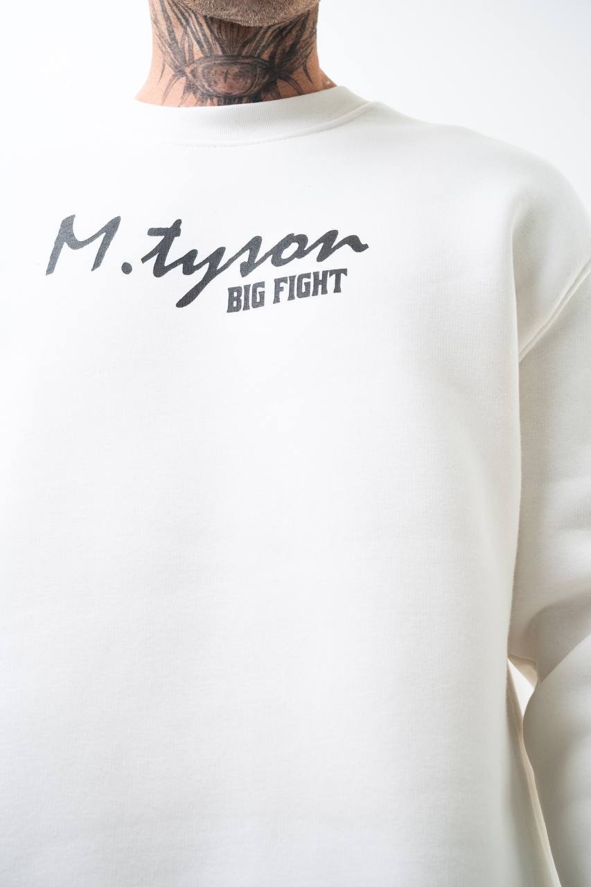 "Big Fight" Mike Tyson Oversized Unisex Sweatshirt Withinblack