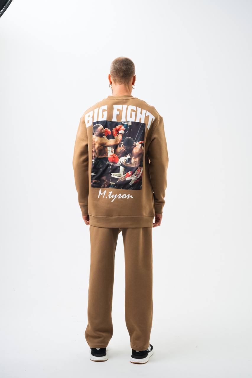 "Big Fight" Mike Tyson Oversized Unisex Sweatshirt Withinblack
