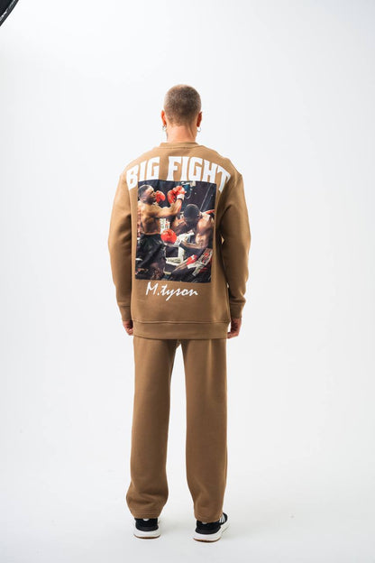 "Big Fight" Mike Tyson Oversized Unisex Sweatshirt Withinblack