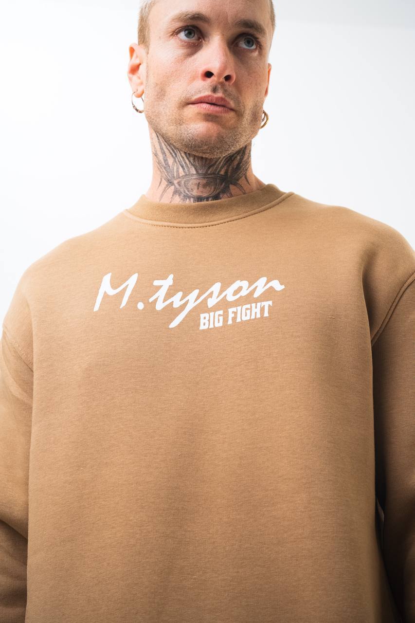 "Big Fight" Mike Tyson Oversized Unisex Sweatshirt Withinblack