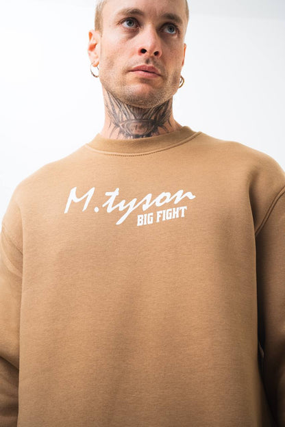 "Big Fight" Mike Tyson Oversized Unisex Sweatshirt Withinblack