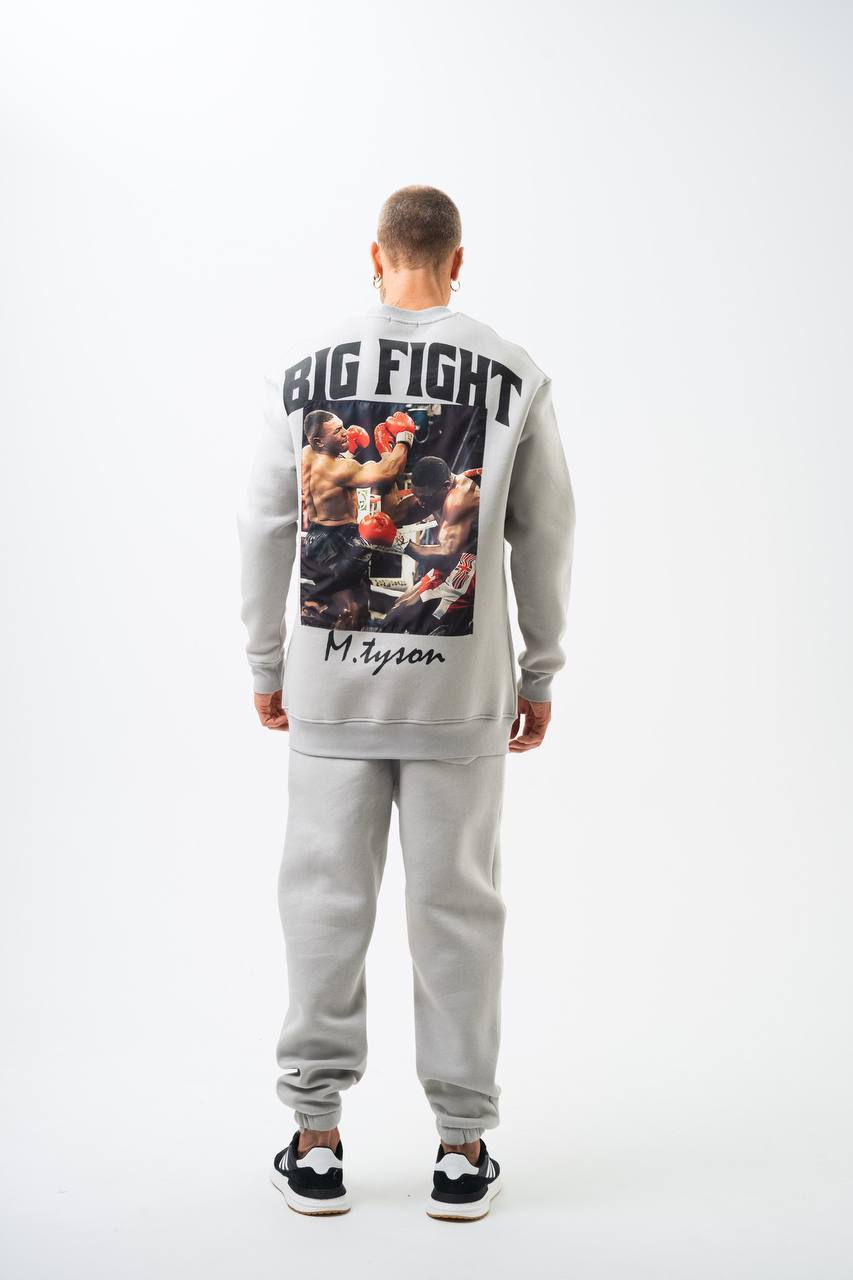 "Big Fight" Mike Tyson Oversized Unisex Sweatshirt Withinblack