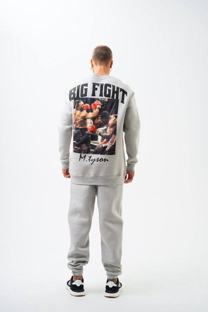 "Big Fight" Mike Tyson Oversized Unisex Sweatshirt Withinblack