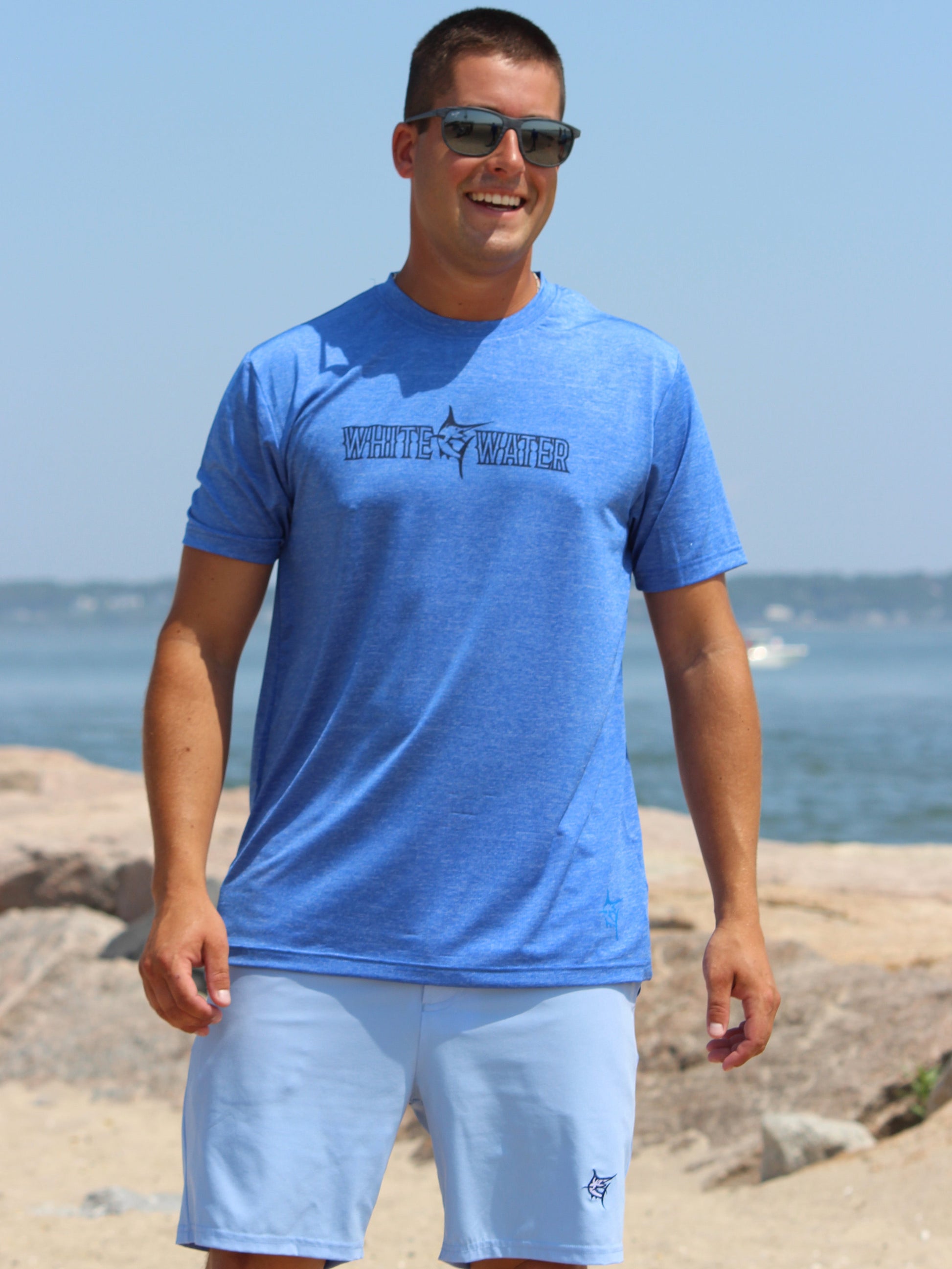 Bimini Primary Performance Tee White Water Life
