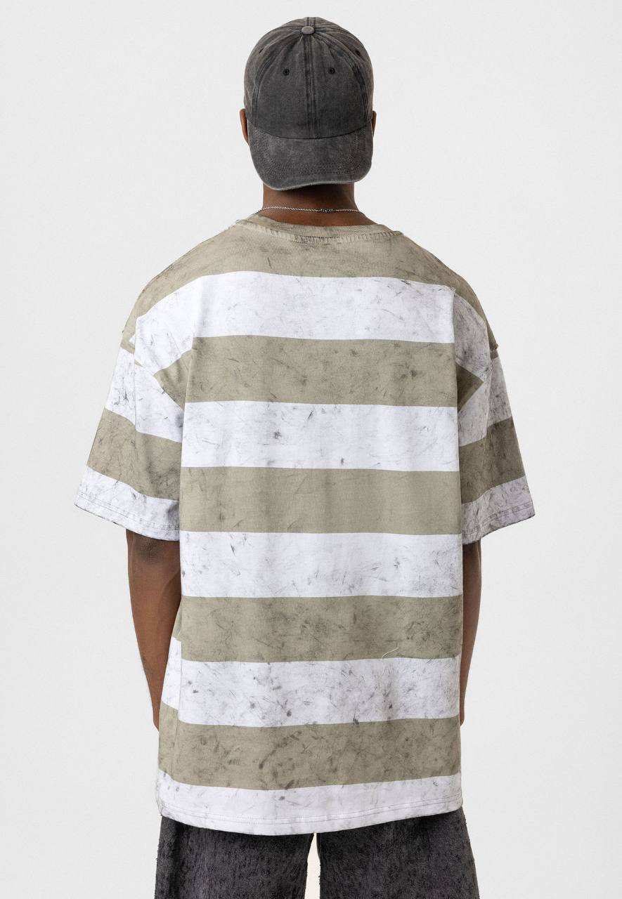 Black 24 Blur Boxy Tee - Vintage Style Designer T-Shirt - Streetwear Graphic Top Withinblack