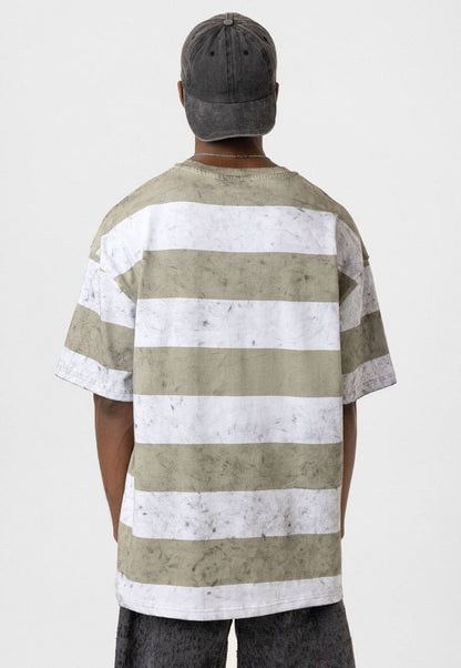 Black 24 Blur Boxy Tee - Vintage Style Designer T-Shirt - Streetwear Graphic Top Withinblack