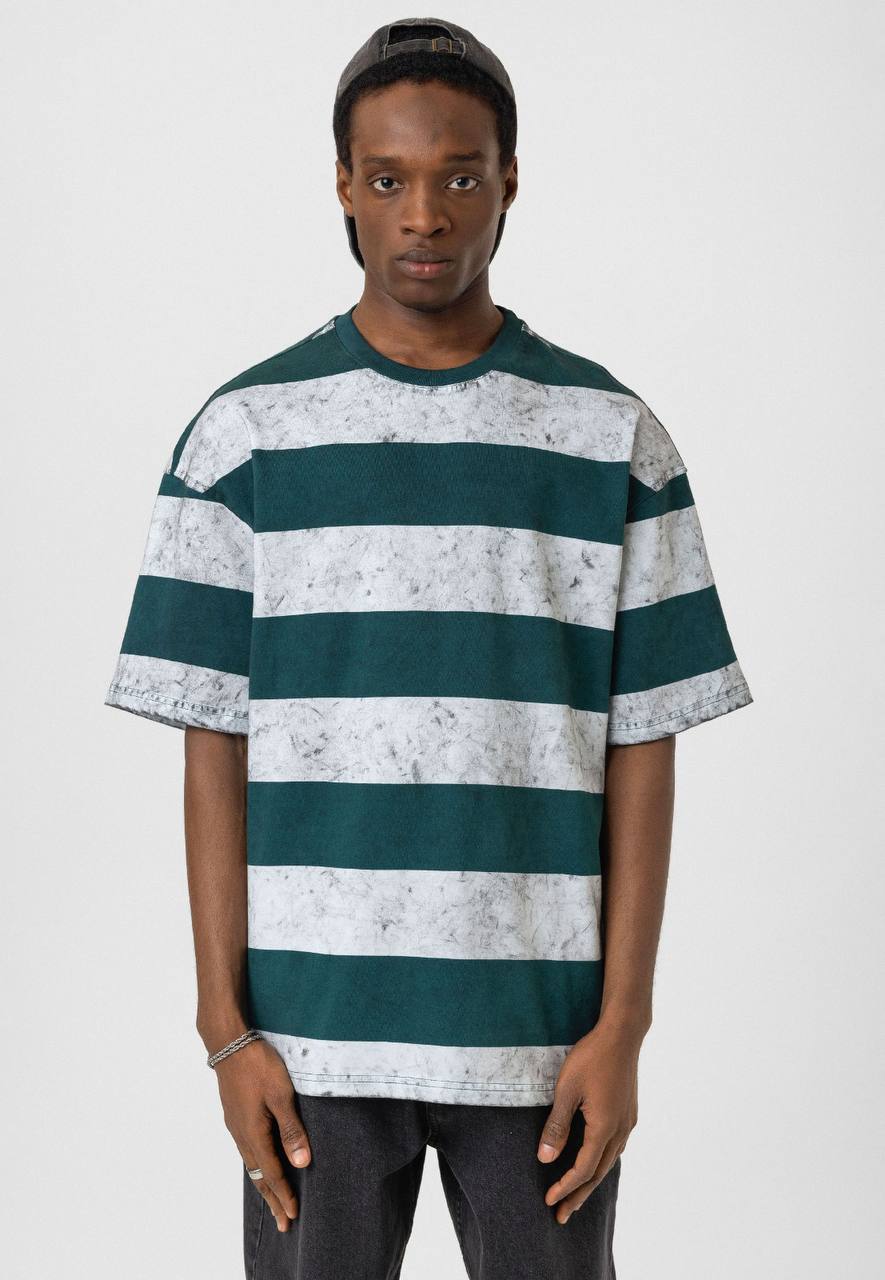 Black 24 Blur Boxy Tee - Vintage Style Designer T-Shirt - Streetwear Graphic Top Withinblack