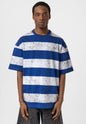 Black 24 Blur Boxy Tee - Vintage Style Designer T-Shirt - Streetwear Graphic Top Withinblack
