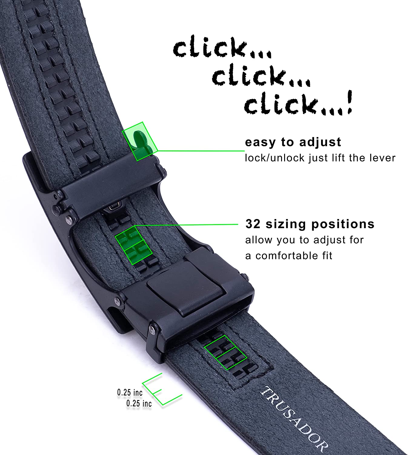 Ferrara Leather Belt Trusador