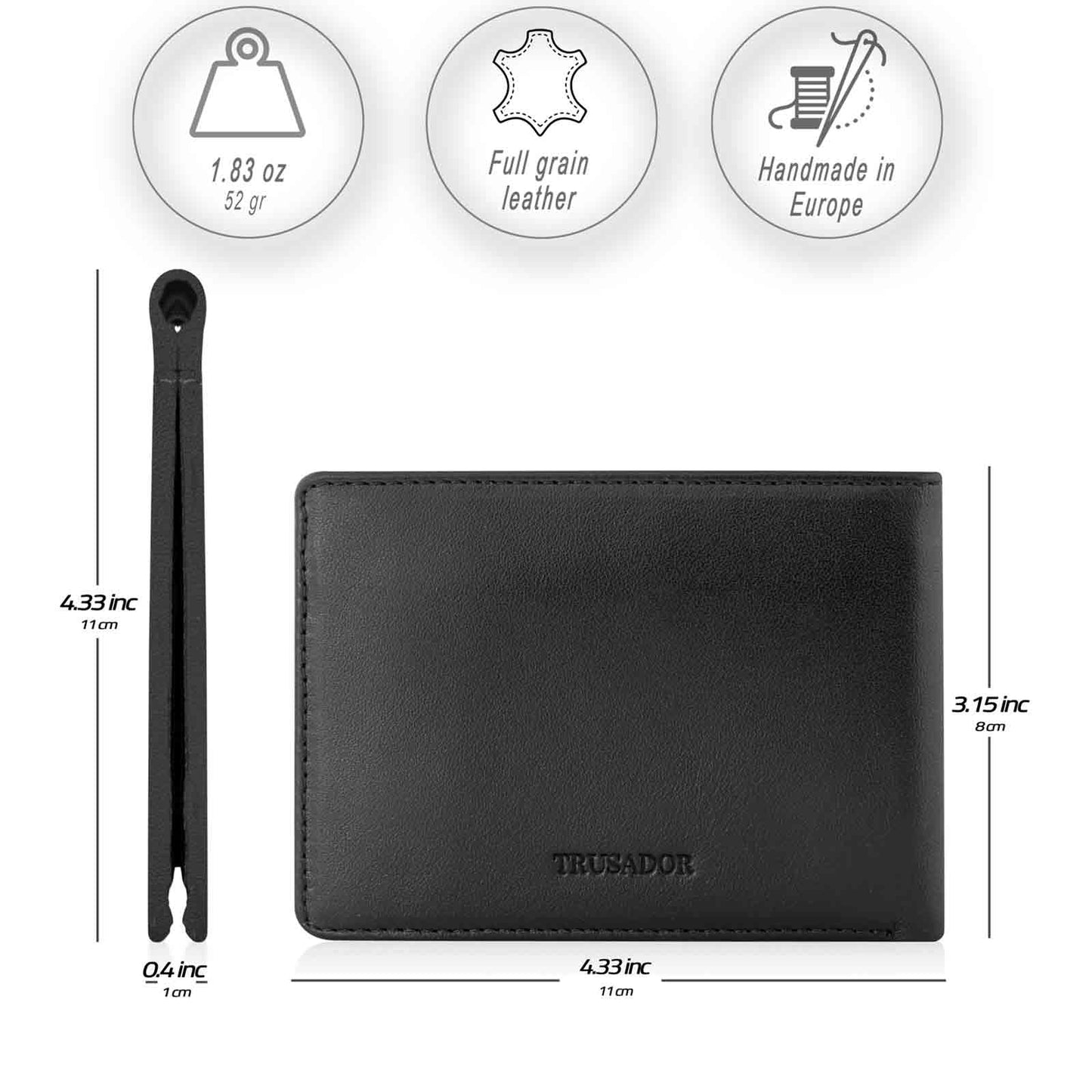 Trento Slim Wallet Trusador