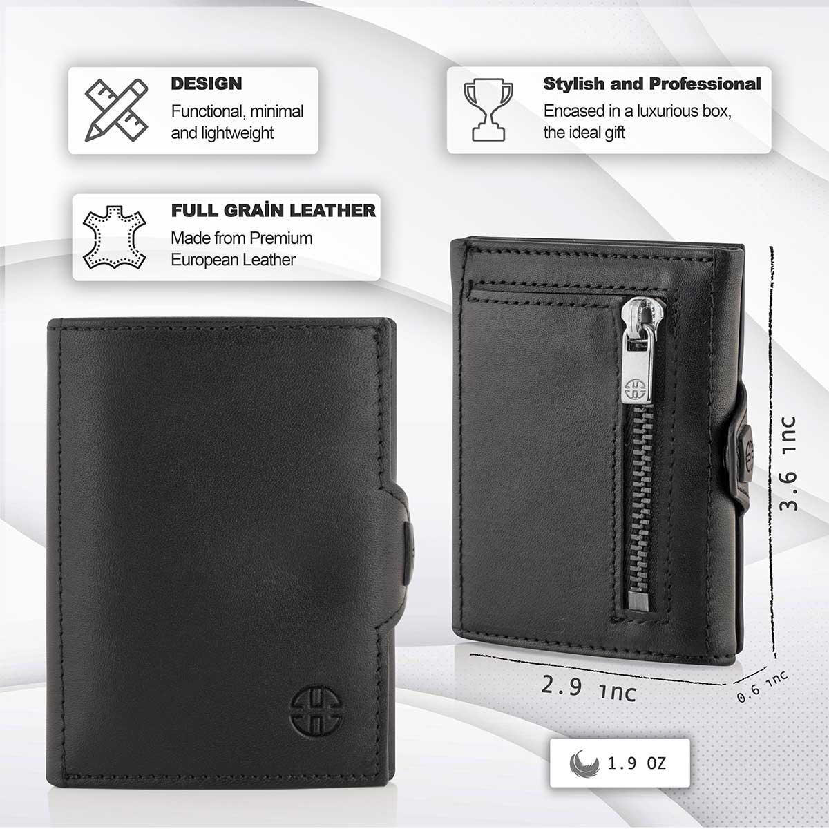 Verona Wallet With Coin Pocket Trusador