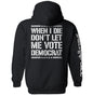 When I Die Don't Let Me Vote Democrat Shield Republic