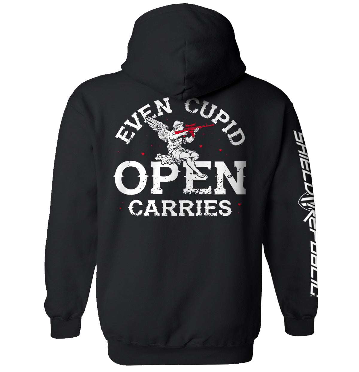 Even Cupid Open Carries Shield Republic