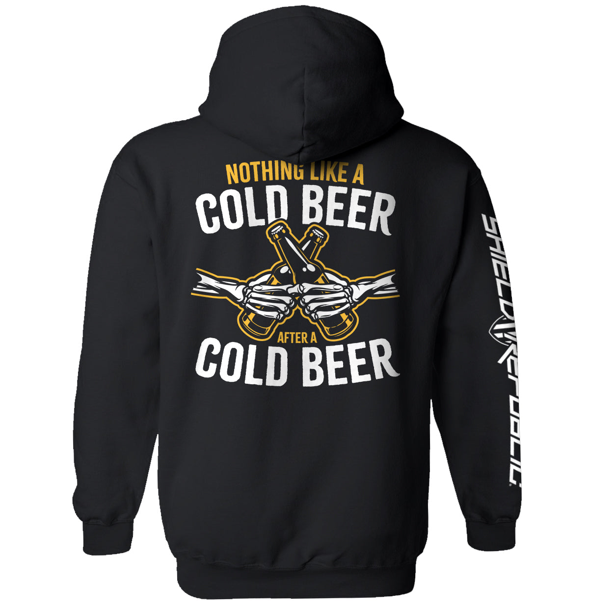 Nothing Like A Cold Beer After A Cold Beer Shield Republic