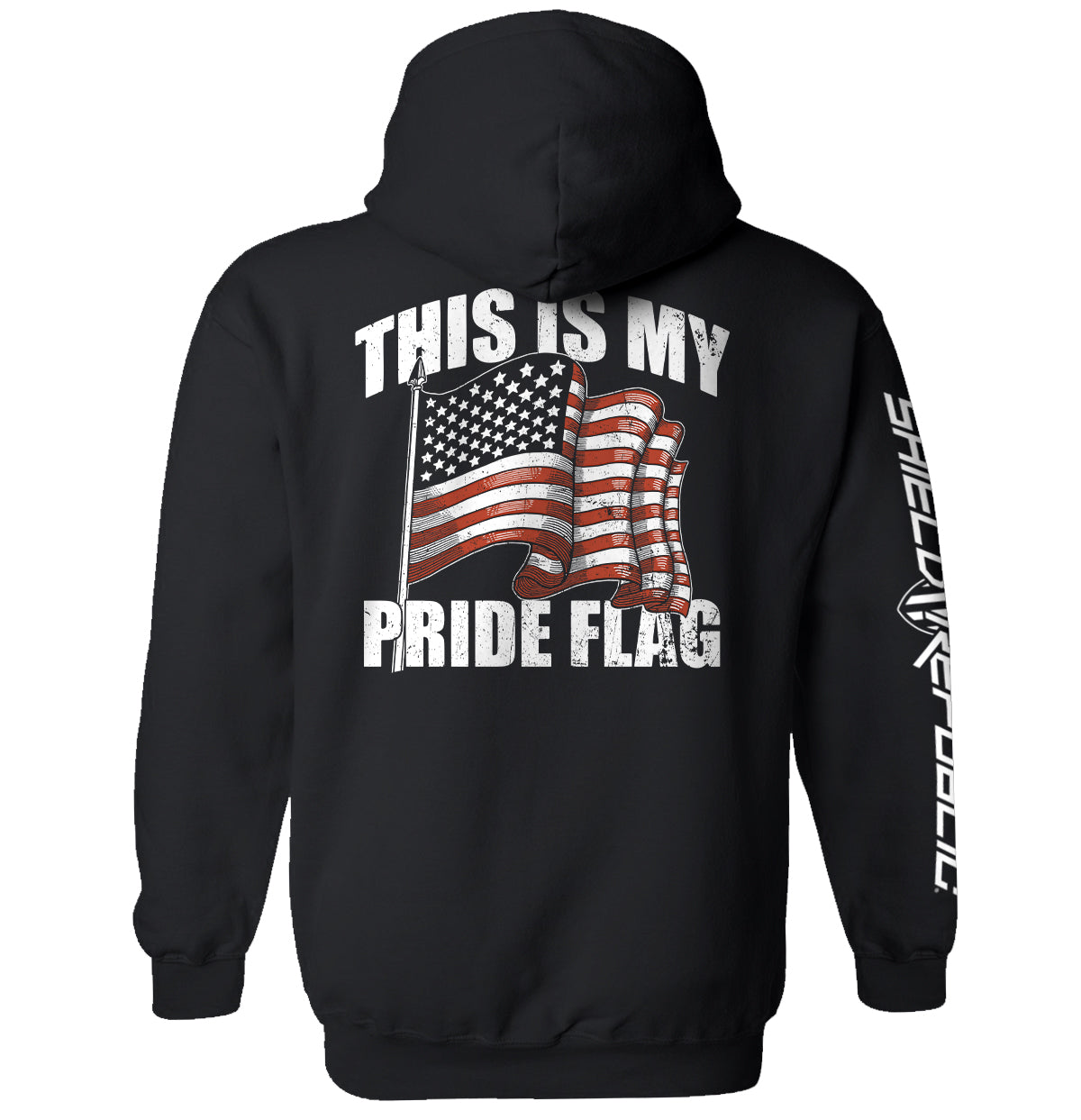 This Is My Pride Flag Shield Republic