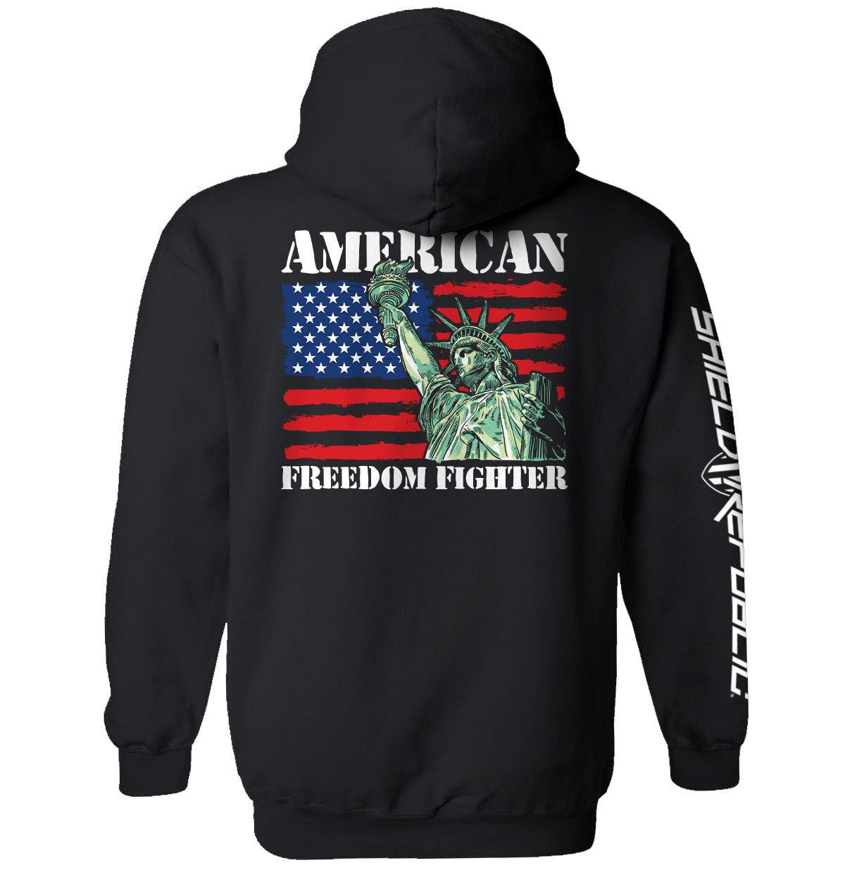 American Freedom Fighter Shield Republic