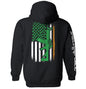 AR15 Irish American Flag (Back Print) Shield Republic