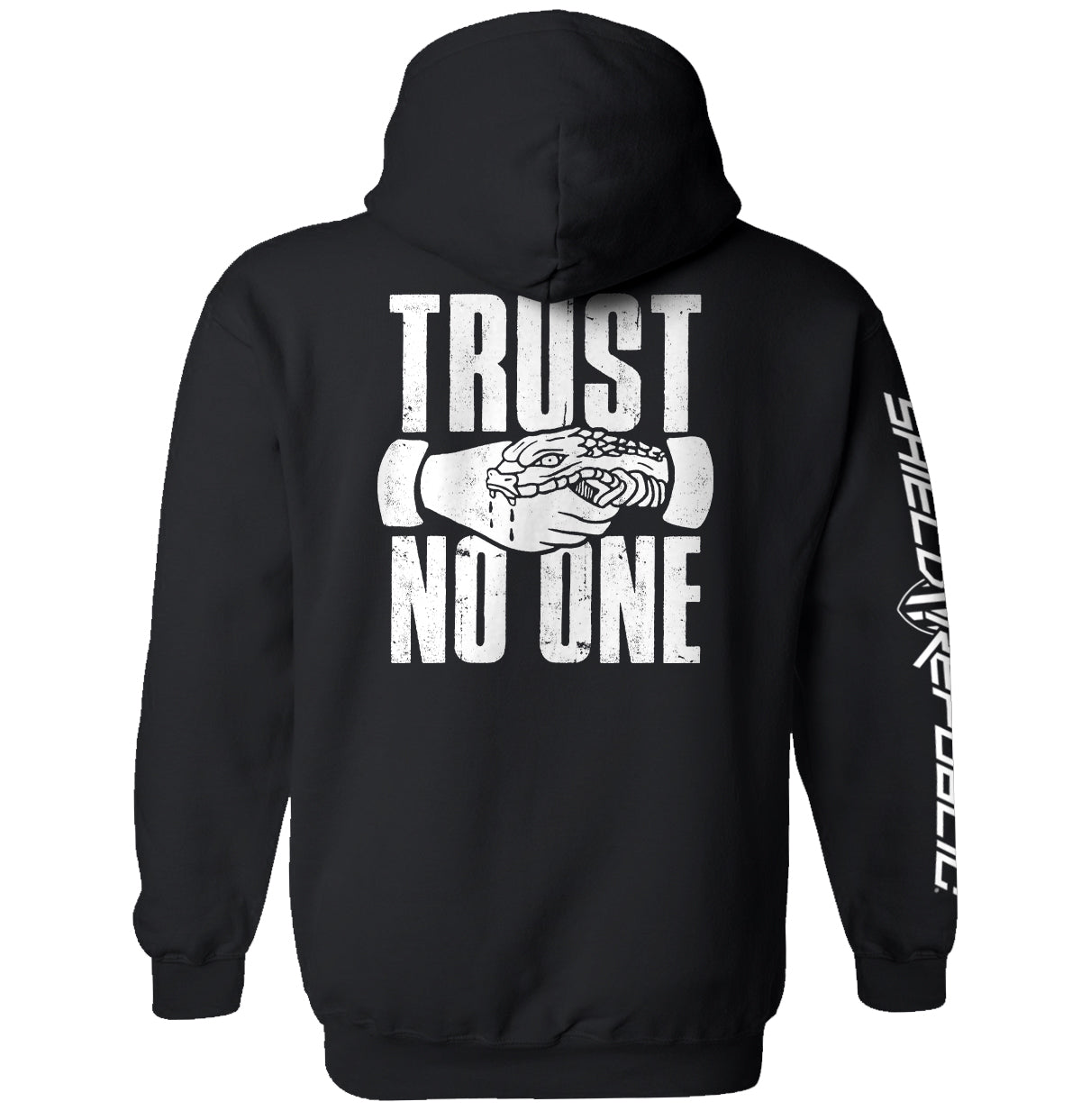 Trust No One Shield Republic