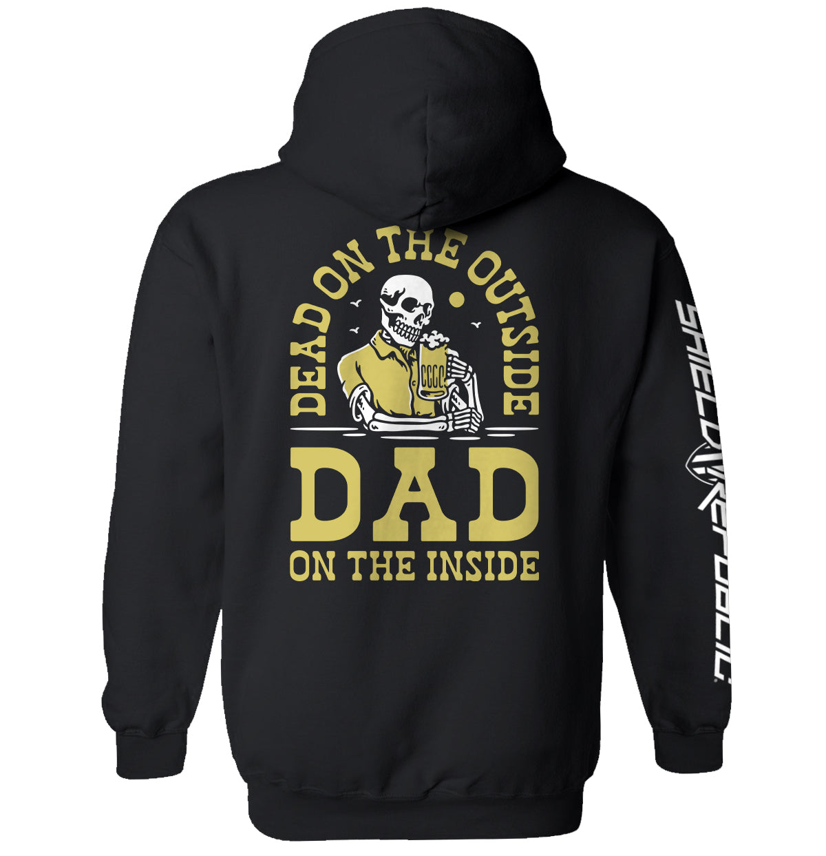 Dad On The Inside Shield Republic