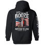 Drinkin' Booze Refusin' To Lose Shield Republic